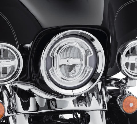 Harley-Davidson 67700353A 7 in Daymaker Signature Reflector LED Headlamp Chrome