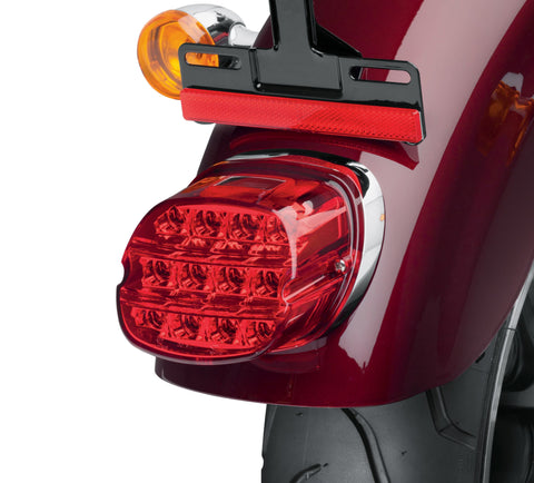 Harley Davidson 67800355 Layback LED Tail Lamp KIT-TAILAMP,RED,RED/WHT LED,W/