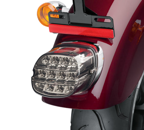 Harley Davidson 67800356 Layback LED Tail Lamp KIT-TAILLAMP,SMKD,R/W LED,W/LP