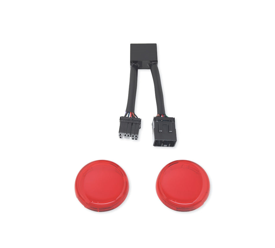 Harley Davidson 69462-06D Auxiliary Brake Light/Running Light/Turn Signal Conversion Kit KIT-MODULE,T-SGNL/BULLET