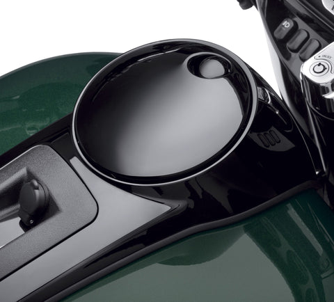 Harley Davidson 70900465A Fuel Tank Console Door - Gloss Black KIT-FUEL DOOR,BLACK