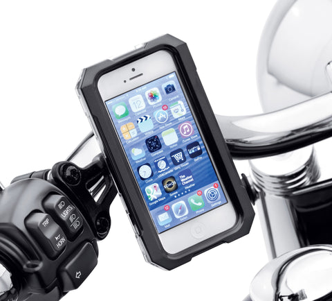 Harley Davidson 76000576 Water Resistant Handlebar Mount Phone Carrier KIT-HOLDER,WATERPROOF,SMART/I-