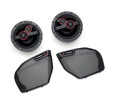 Harley-Davidson Audio powered by Rockford Fosgate - Stage III Fairing Speakers