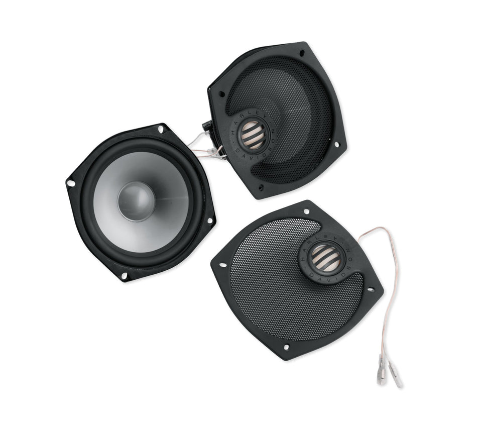 Harley Davidson 77181-10 Boom! Audio High Performance Boom! Bagger Electra Glide Fairing Speakers KIT-PREMIUM SPEAKER,5.25 INCH/