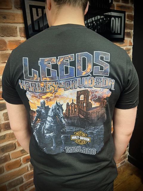 Genuine Leeds Harley-Davidson® Dealer T-shirt 'Pantomime' 40291608