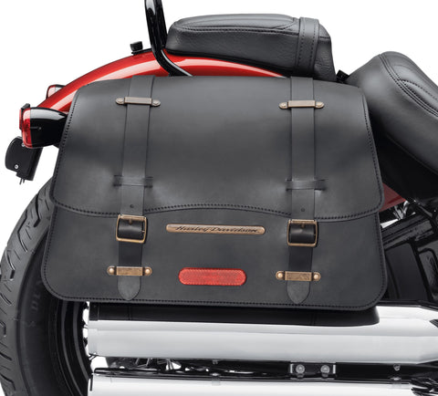 Harley Davidson 90201552A Detachables Leather Saddlebags  â€œ Nostalgic Style KIT,S-BAG,RETRO