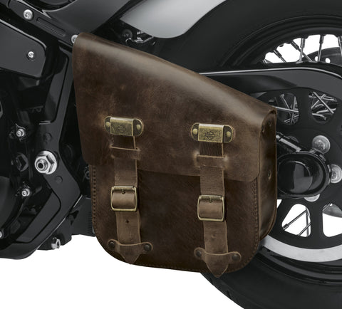 Harley Davidson 90201568 Single-Sided Swingarm Bag KIT,S-BAG,SWINGARM,BROWN