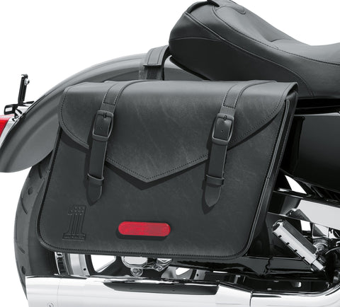 Harley Davidson 90201770 Black Standard Line Large Throw-Over Saddlebags KIT,S-BAG,THROW-OVER,VALUE