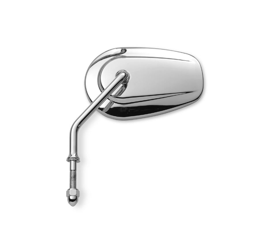 Harley Davidson 91840-03B Tapered Short Stem Mirror - Right Side KIT-MIRROR,RH/SHORT CNVX,CHRM