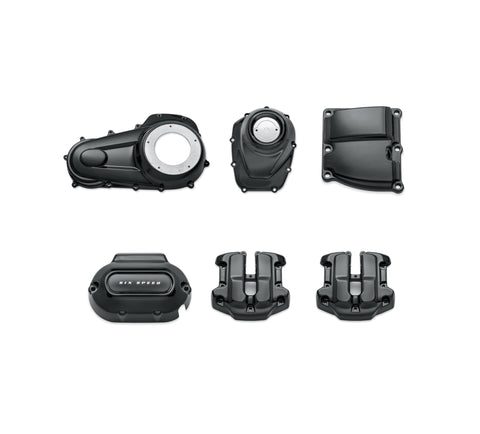 Harley Davidson 92500059 Gloss Black Engine Cover Kit  â€œ Milwaukee-Eight Powertrai KIT,ENGN COSMETIC,BLK