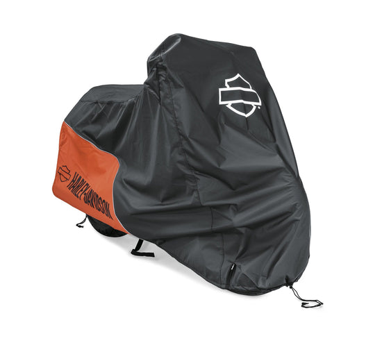 Harley Davidson 93100040 COPRIMOTO,PROT/STOR,ARANCIO-NERO
