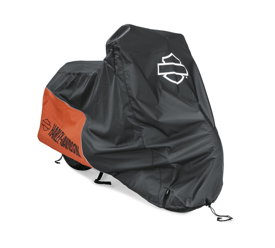 Harley Davidson 93100040 COPRIMOTO,PROT/STOR,ARANCIO-NERO