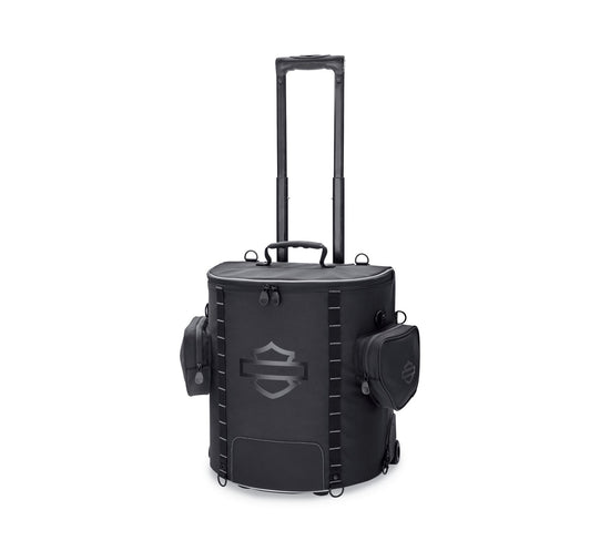 Harley Davidson 93300126 Onyx Premium Luggage Backseat Roller Bag