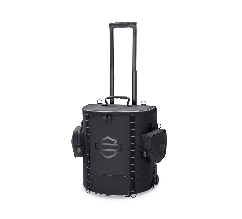 Harley Davidson 93300126 Onyx Premium Luggage Backseat Roller Bag