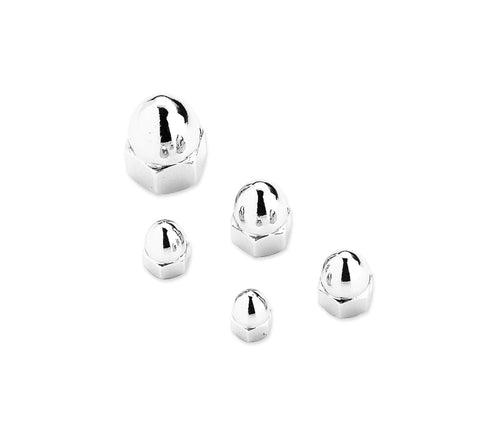 Harley Davidson 94117-93T Chrome Acorn Nut Kit KIT ACORN NUT 1/4-20