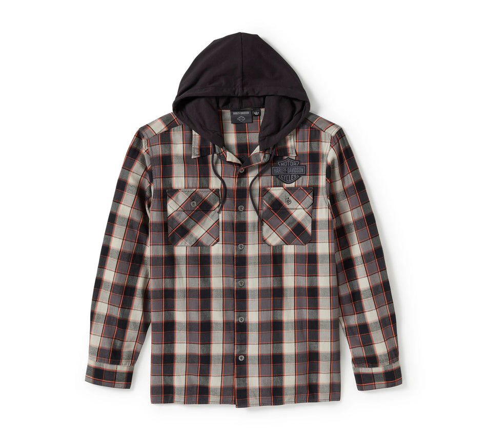 Camisa con capucha Metal Bound genuina Harley-Davidson® para hombre 96392-25VM