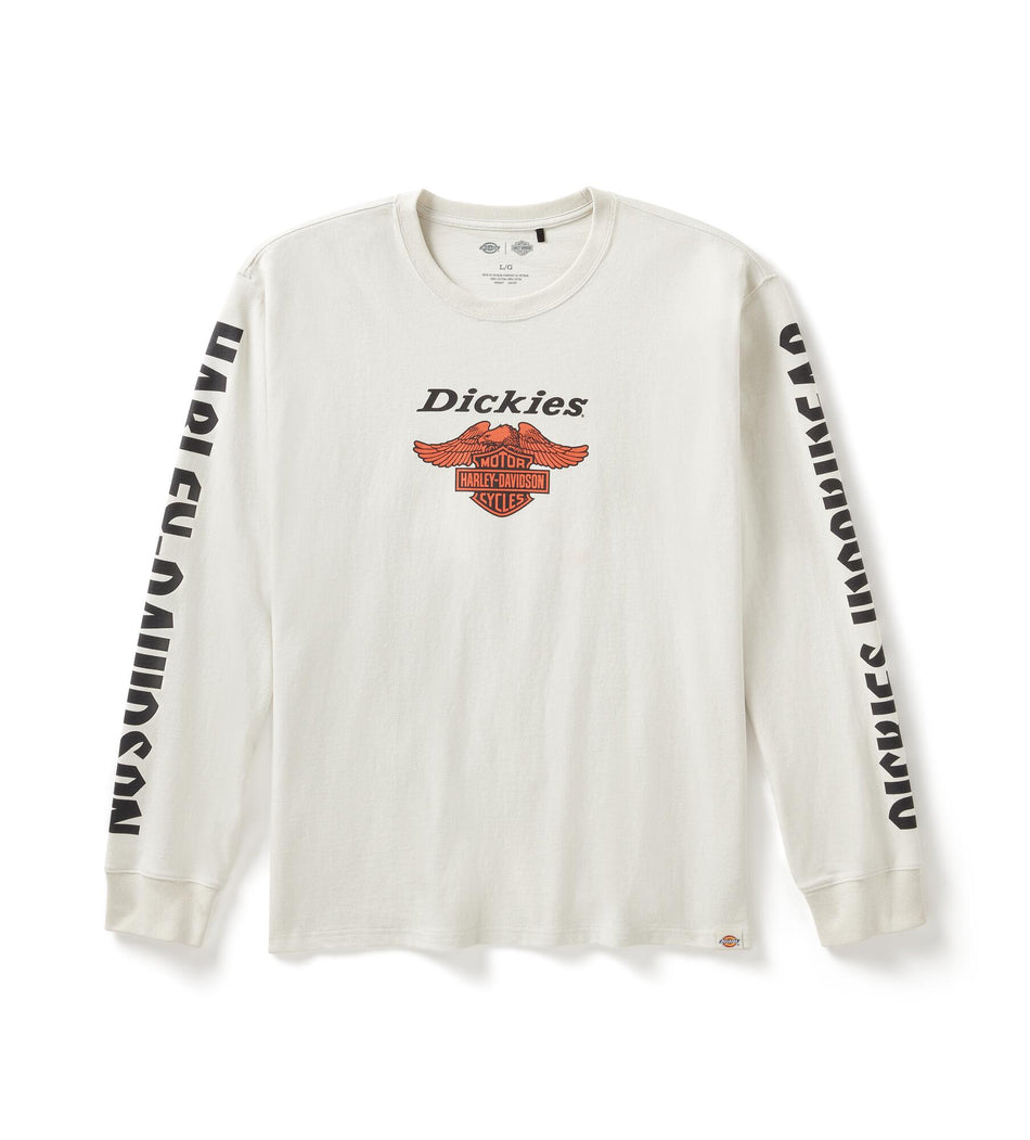 Genuine Harley-Davidson® Dickies x H-D® Heavyweight LS Eagle T-Shirt 96568-25VM
