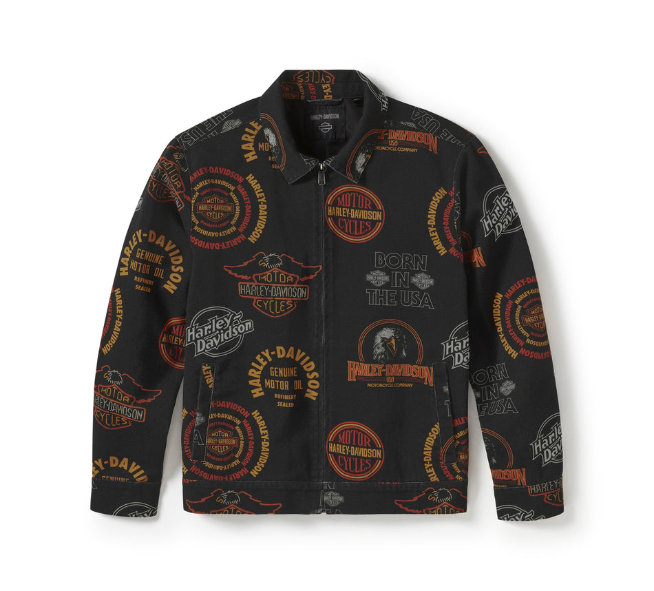 Chaqueta de hombre de sarga 80s Tank genuina Harley-Davidson® 97419-25VM