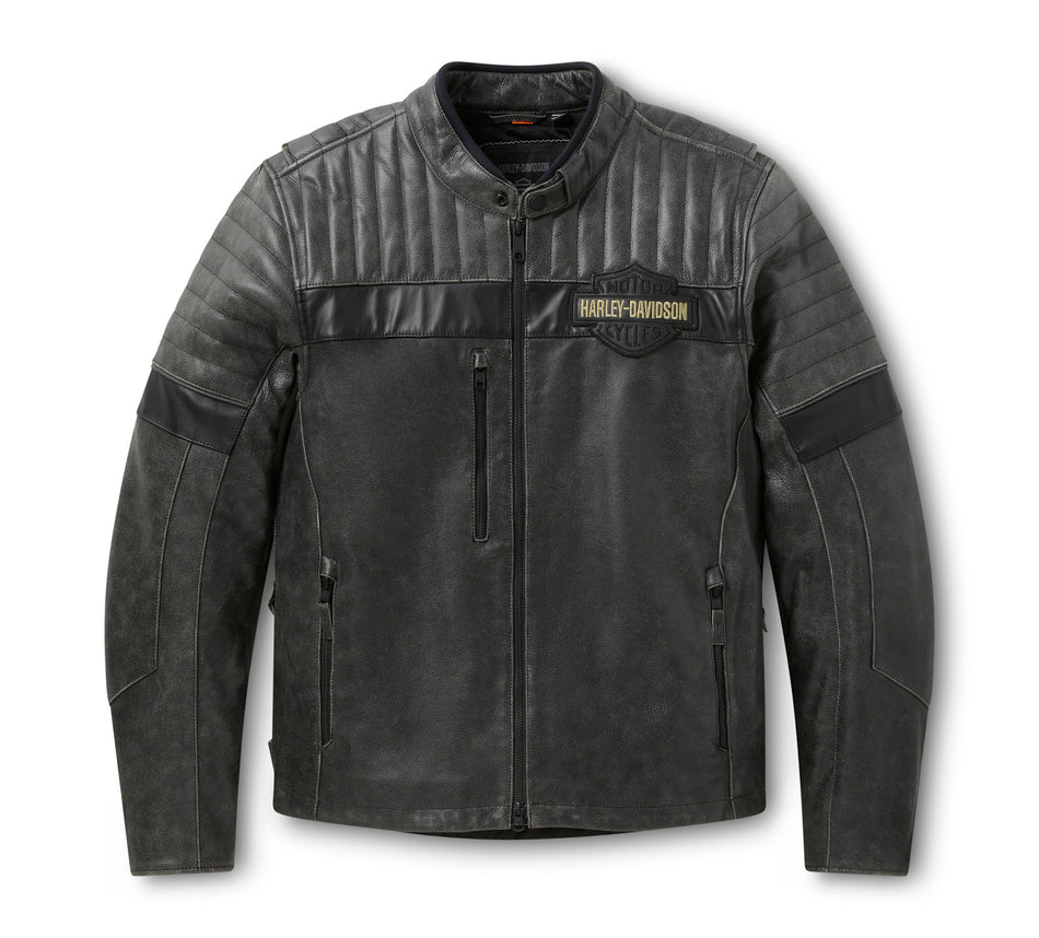 Originale Harley-Davidson® Giacca in pelle H-D Passing Link III uomo 98001-26VM