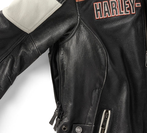 98003-26VW Harley-Davidson Miss Enthusiast Leather Jacket