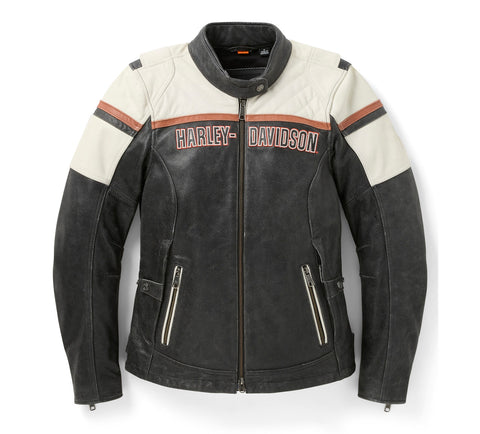 98003-26VW Harley-Davidson Miss Enthusiast Leather Jacket