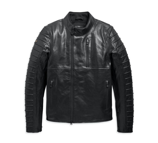 Harley Davidson, Men's Ozello Perforated Leather Jacket - 98006-20EM