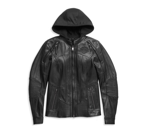 Genuina chaqueta de cuero 3 en 1 Auroral II para mujer Harley-Davidson® 98011-21EW