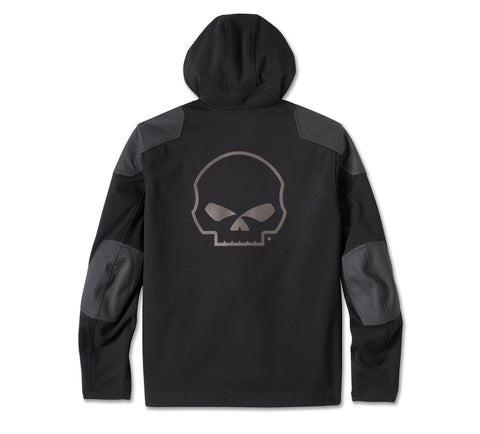 Genuine Harley-Davidson® Willie G Skull Graphic Deflector 2.0 Hooded Riding Fleece 98101-25VM