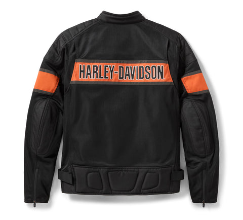 Genuine Harley-Davidson® Men's H-D Trenton Mesh Riding Jacket 98300-26VM