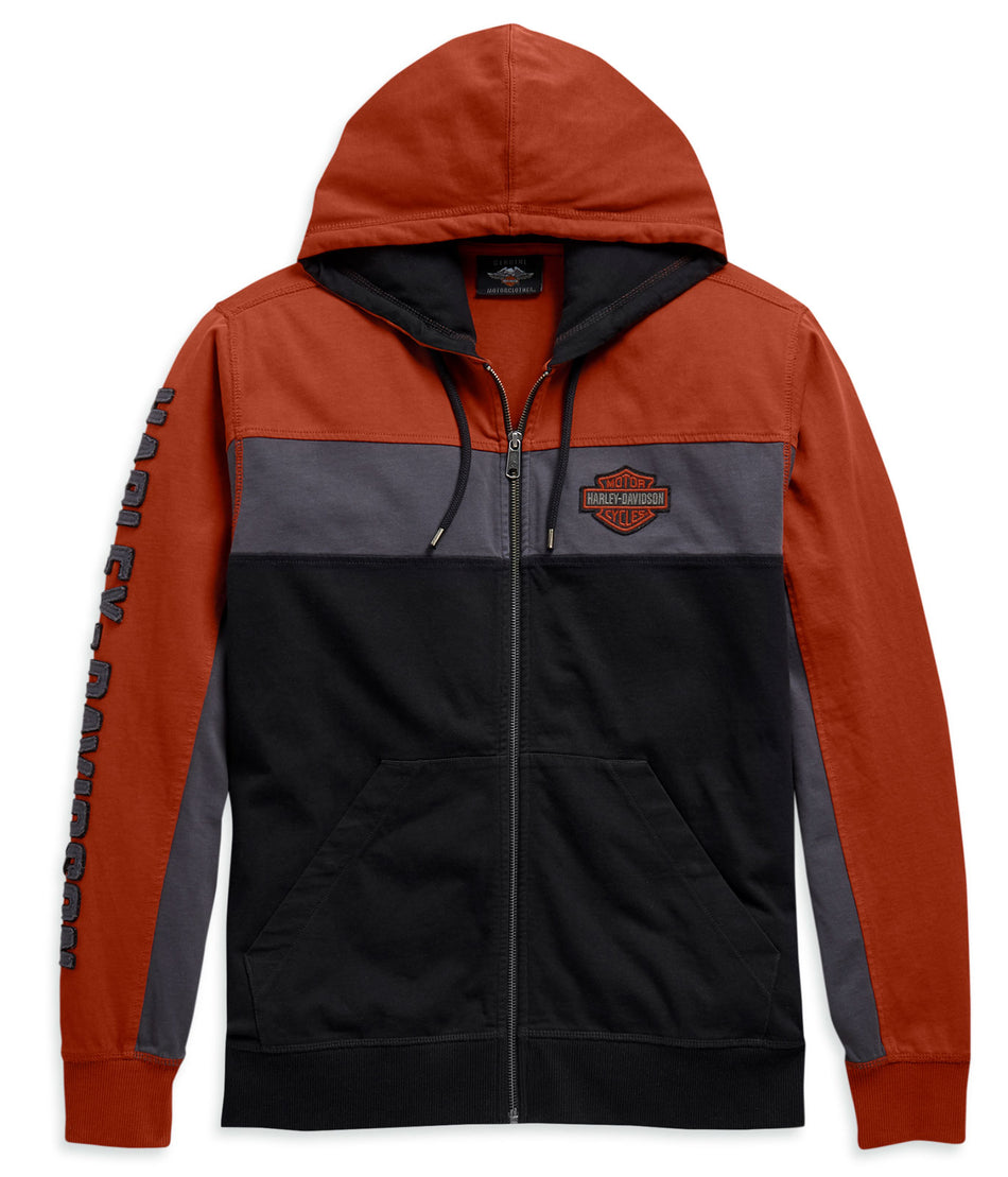 Genuine Harley-Davidson®  Men's Copperblock Hoodie 99084-20VM