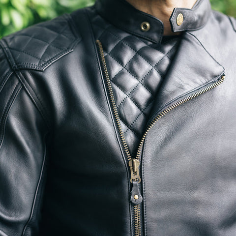 Chester D3O® Leather Jacket - MPL060/BLK/