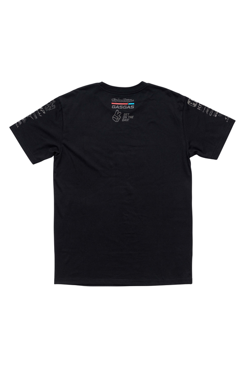 GASGAS - TLD TEAM TEE BLACK - 3GG240067403