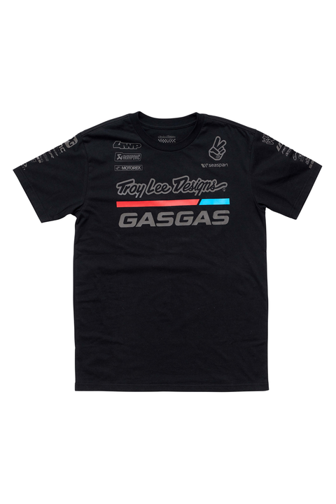 GASGAS - TLD TEAM TEE BLACK - 3GG240067403