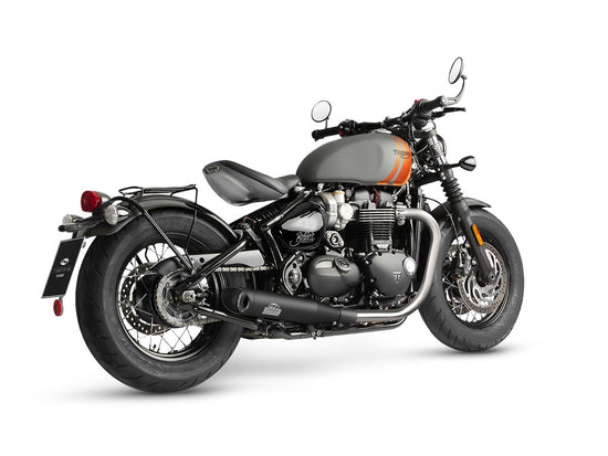Dr. Jekill & Mr. Hyde King Wrinkle Black Exhaust Triumph Bonneville Bobber & Bonneville Speedmaster 2025 EP-153002