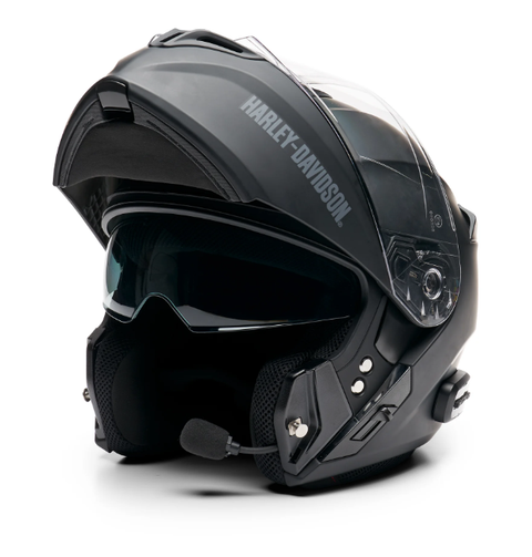 Harley Davidson Outrush R Black Modular Bluetooth Helmet 98100-22EX