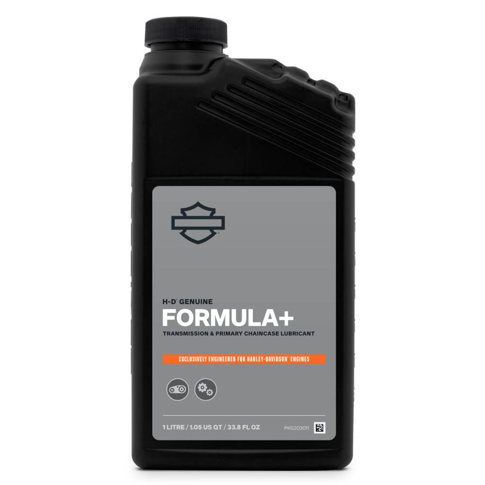 Harley Davidson 62600019 FORMULA+ ACEITE PARA TRANSMISIÓN Y CÁRTER DE CADENA PRIMARIA FORMULA+,1-LTR,BTL,EUROPE,LATIN AMERICA