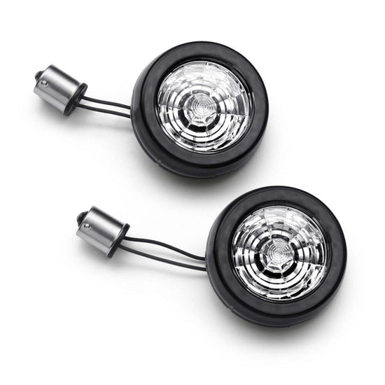 Harley Davidson 67801184 KIT INSERTI FRECCE LED ANTERIORI SIGNATURE, TL/TS, LED, FRONT, AMBER/AMBER