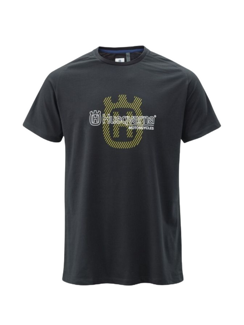 Husqvarna - Origin Tee Black - 3HS24003350X - New Year Sale