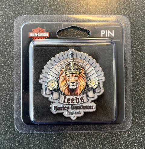 Genuine Leeds Harley-Davidson Custom Pin 'Lion' HD-217394