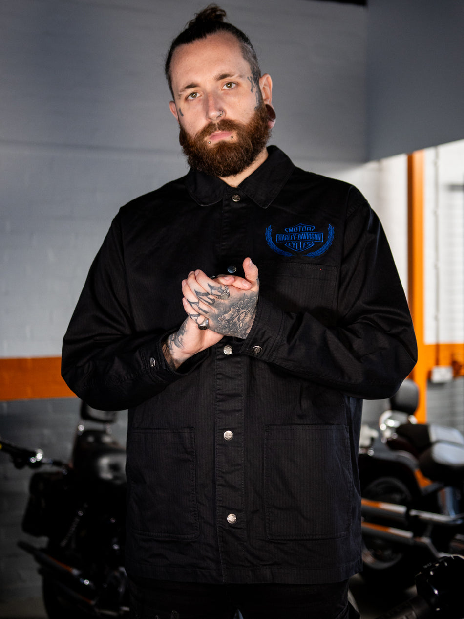 Genuine Harley-Davidson Men's Throttle Back Jacket   97452-24VM
