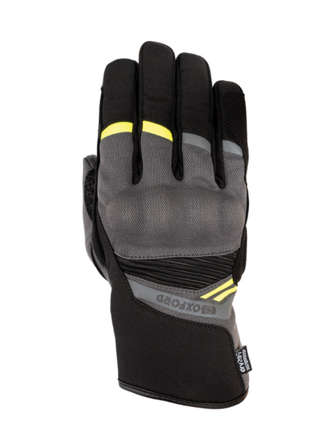 Oxford Dakar 1.0 D2D MS Glove Charcoal/Yellow GM222202