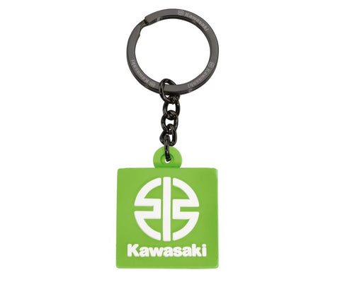 Kawasaki 107MGU2210 Rivermark Keychain - green 3,5 x 3,5 cm