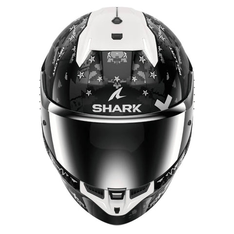 SHARK SKWAL I3 HELMET HELLCAT BLACK / WHITE / ANTHRACITE HE0828E-KUS