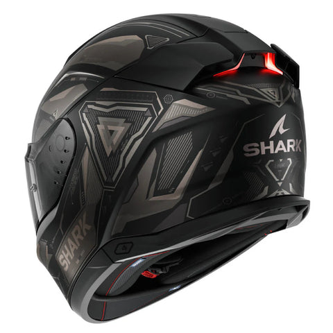 SHARK SKWAL I3 HELMET LINIK MATT BLACK / ANTHRACITE HE0823E-KAA