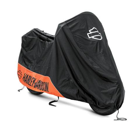 Harley Davidson 93100022 Indoor/Outdoor Motorcycle Cover OUTDOOR CVR,W/LOGO,VRSC,DYNA,SFTL