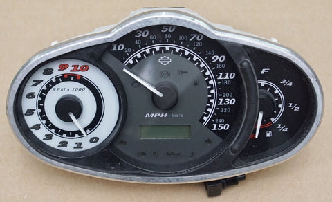 Harley Davidson 71964-09 INSTRUMENT CLUSTER DUAL MPH AND KM/H, WITH 67854-98 (ENGLAND)