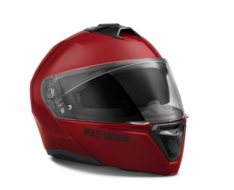 Harley Davidson Capstone Sun Shield II H31 Modular Helmet - Billiard Red 98122-21VX