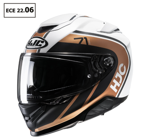 HJC RPHA 71 Helmet Mapos MC9SF Gold Brown R71MAGO