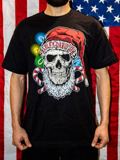 Gateshead Harley-Davidson® Dealer Top -Holliday Skull Adt T 3001757-BLK