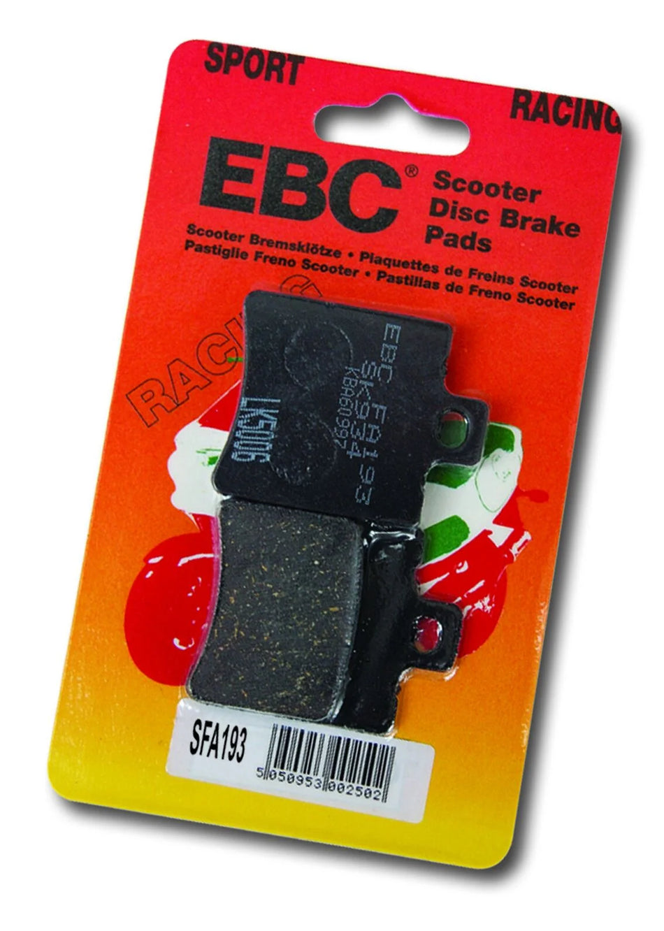 EBC Organic Rear Brake Pads SFA234